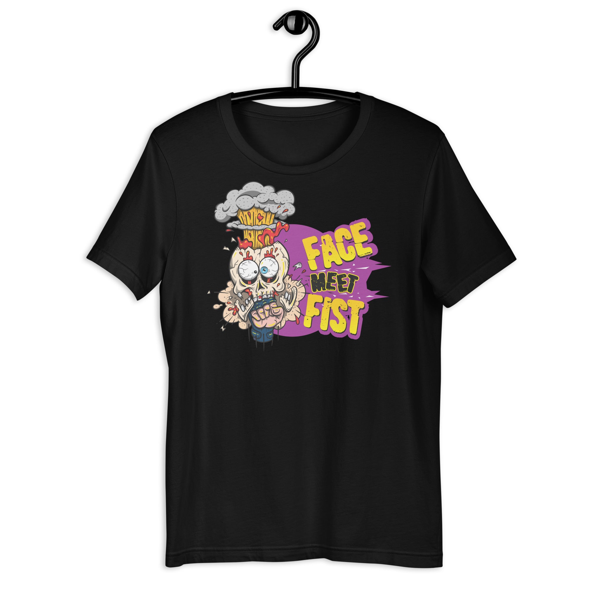 Bad Meets Evil Masks Unisex T-Shirt – Lizenziertes Design, Weiche Baumwolle, Short Sleeve, Schwarze Farbe, Größen S–XXL