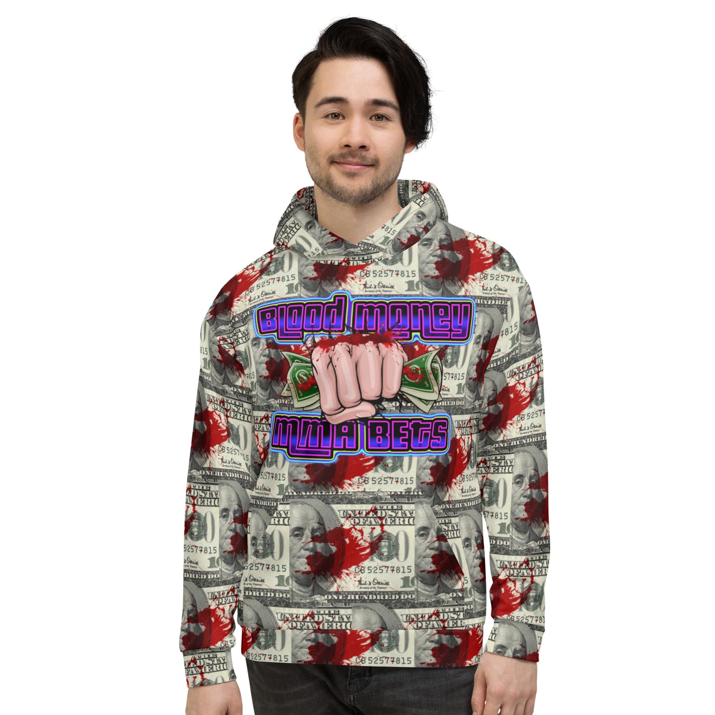Blood Money MMA Bets "CASH MONEY" Limited Edition Hoodie (2024)