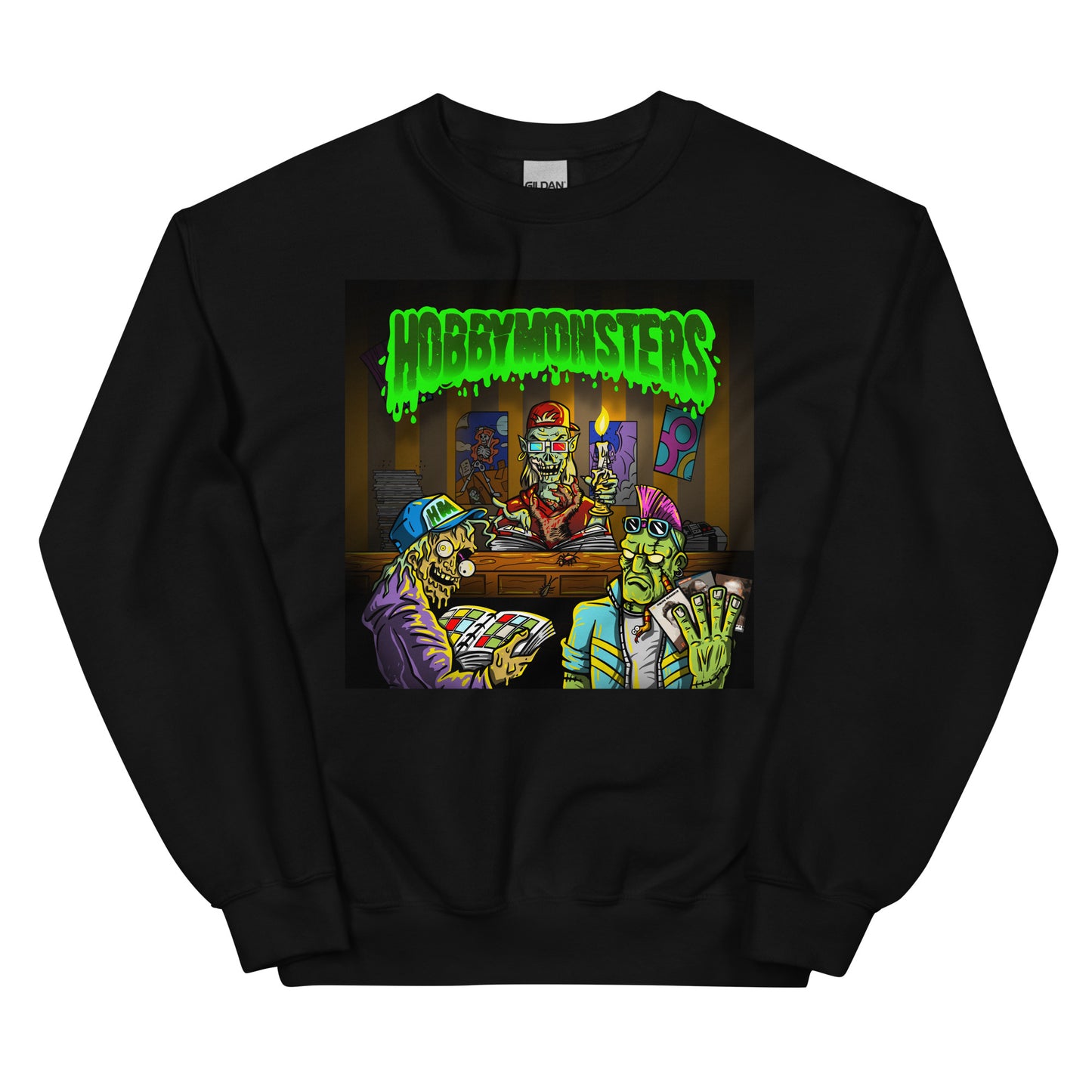 Hobby Monsters 4D Unisex Sweatshirt (2023)