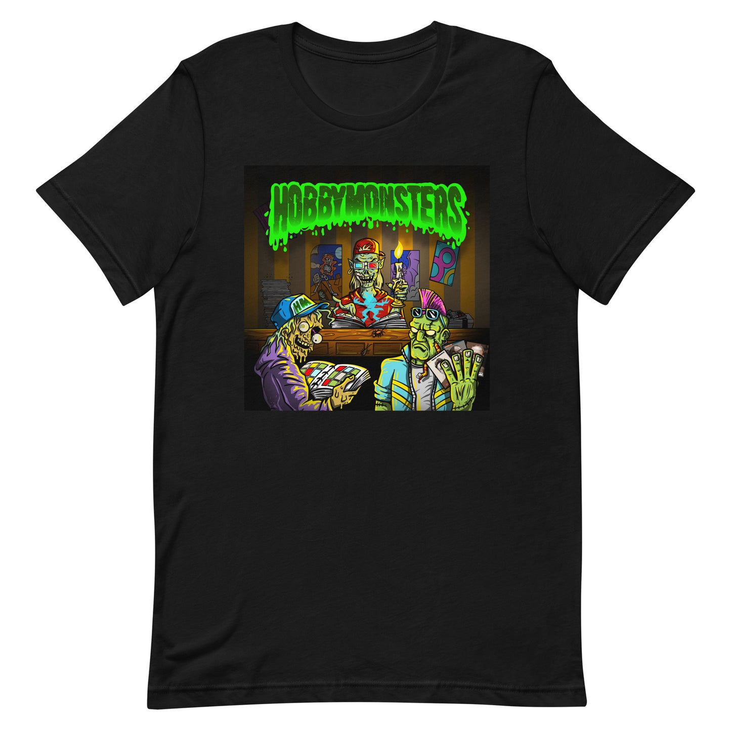 Hobby Monsters 3D Unisex t-shirt (2023)