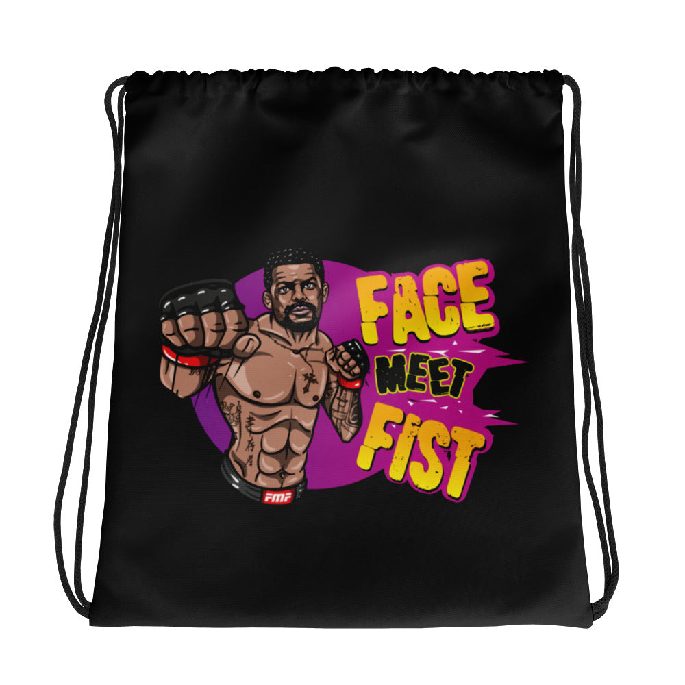 The Menace- Fighters Wave 1- Premium Drawstring Bag