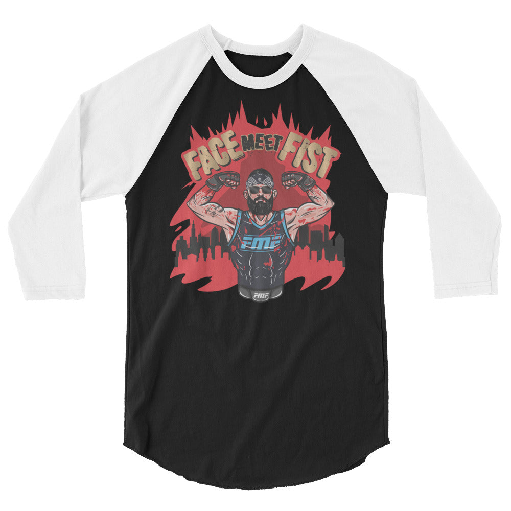 Andre Special Limited Run Bloody 3/4 sleeve raglan shirt