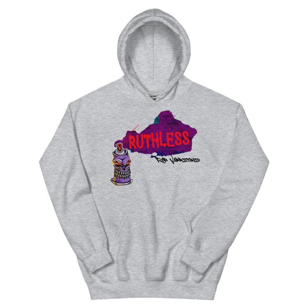 Ruthless Rob Unisex Hoodie White+Colors