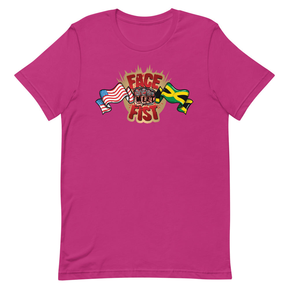 Team Aljo Flags- Bloody Variant- Short-Sleeve Unisex T-Shirt