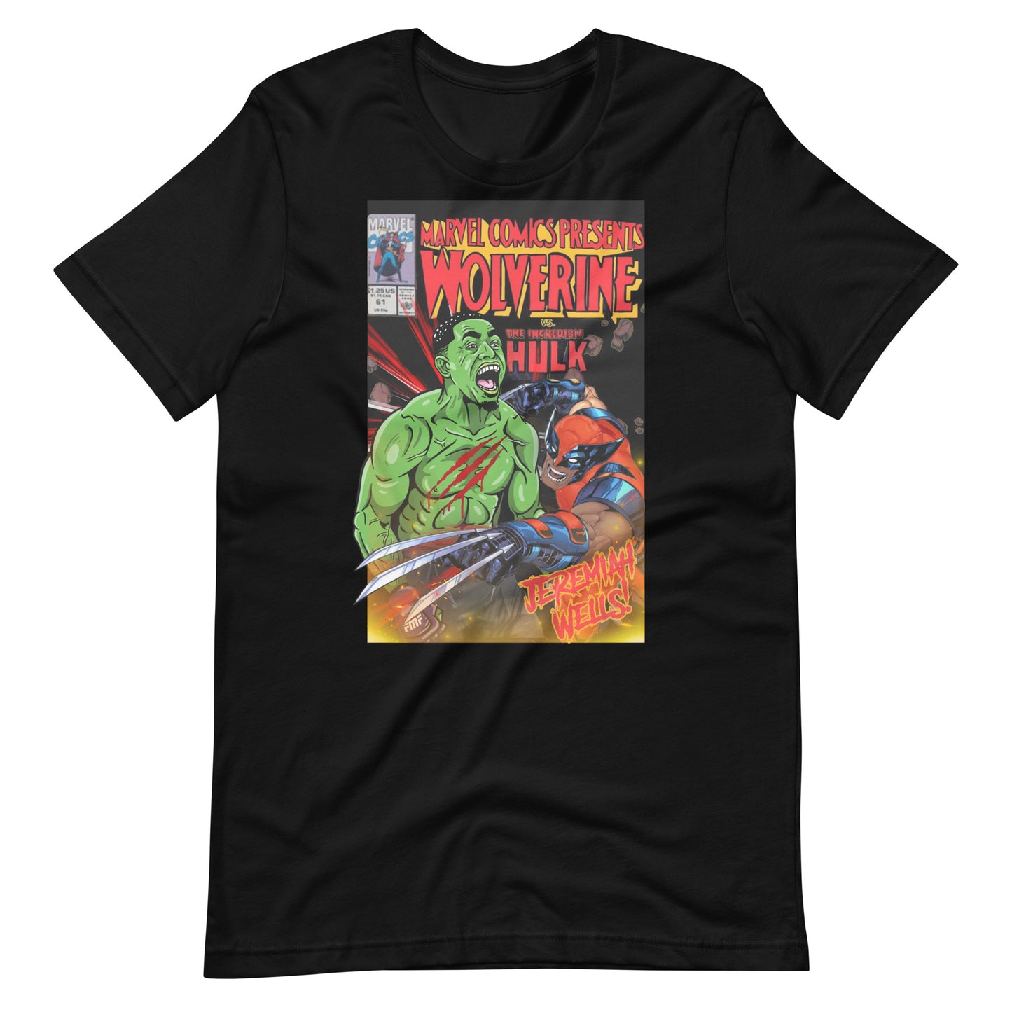 Jeremiah Comic Unisex t-shirt