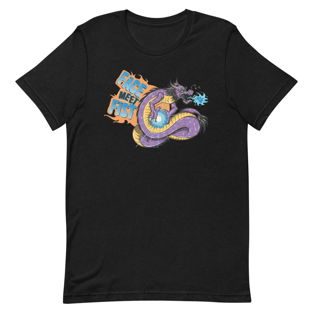 Purple Dragon Short-Sleeve Unisex T-Shirt
