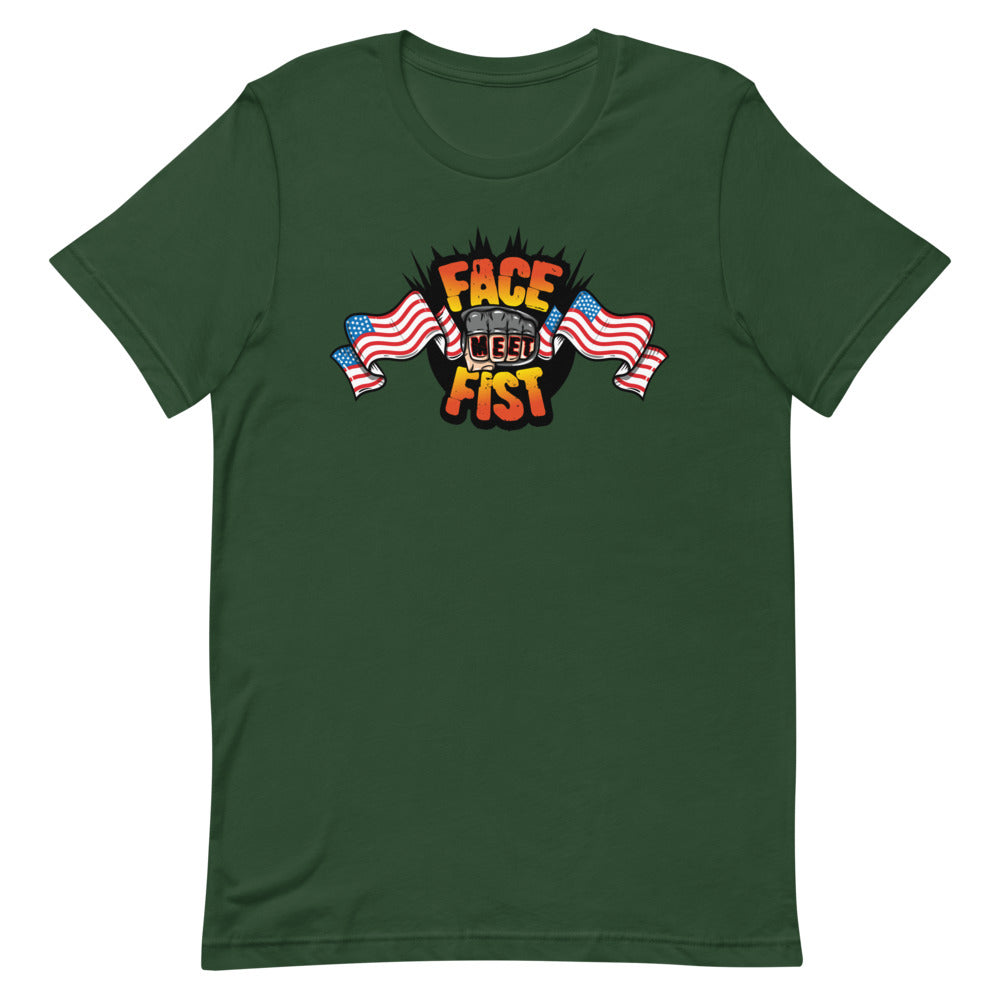 FMF Team USA Short-Sleeve Unisex T-Shirt Black Badge