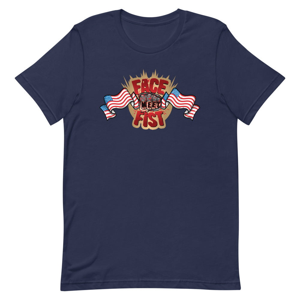 FMF Team USA Special Bloody Edition Short-Sleeve Unisex T-Shirt Gold Badge