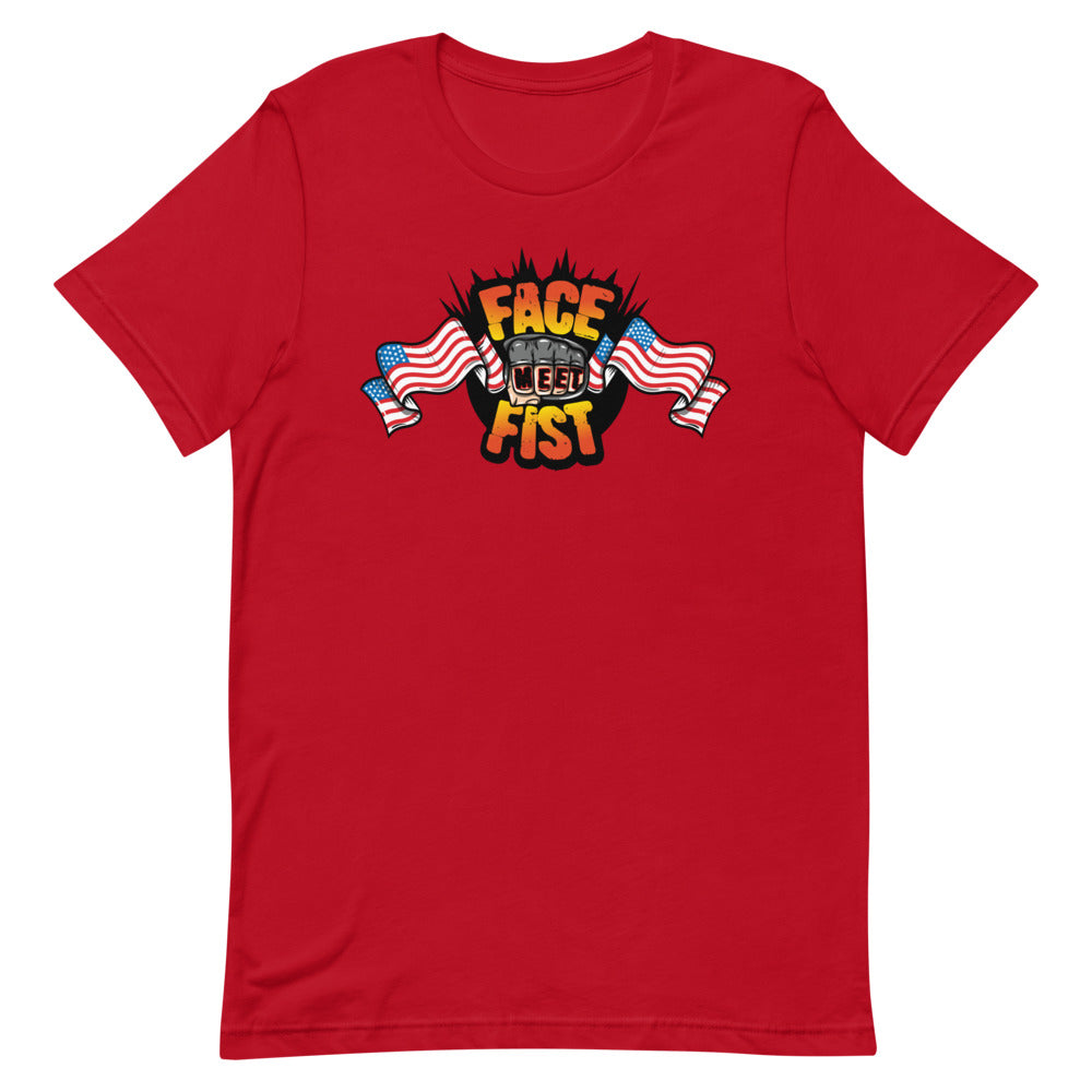 FMF Team USA Short-Sleeve Unisex T-Shirt Black Badge