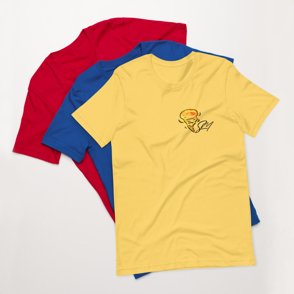 Sophia Short-Sleeve Unisex T-Shirt Colors