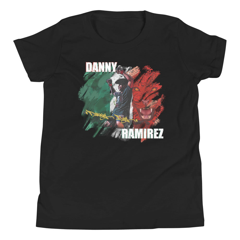 Danny V2 Youth Short Sleeve T-Shirt White Text