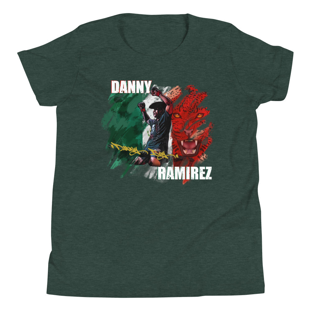Danny V2 Youth Short Sleeve T-Shirt White Text